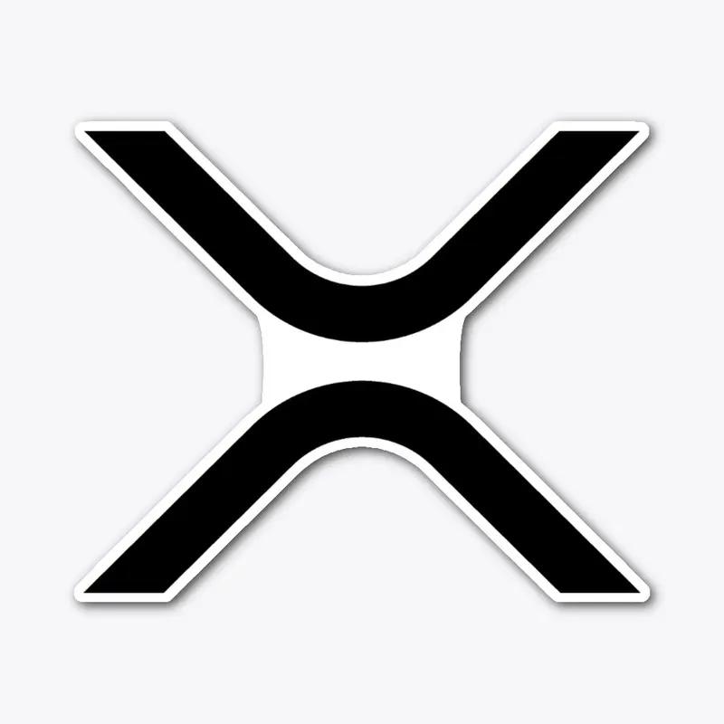 Black XRP Logo